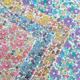 Betsy Floral 60S Tissun liberty Cotton Fabric For Kids Baby Sewing Cloth Dresses Skirt DIY Handmade Designer Patchwork Meter