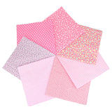 7Pcs 20" x 20" Cotton Fabric DIY Making Supplies Quilting Patchwork Fabric Fat Quarter Bundles DIY for Quilting Patchwork