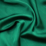 High End Bright Silk Striped Imitation Acetic Acid Fabric Satin Glossy Silk Smooth Drape Feeling Suit Dress Pants Fabric