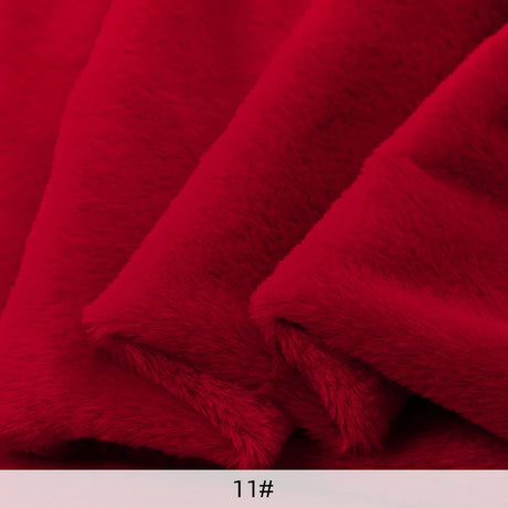 8mm Imitation Rabbit Fur Fabric Soft Short Plush For Warm Scarf, Doll,DIY Plush Toys Fabric Background Display Cloth 50x50cm/1m