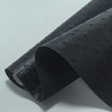 30x68cm Ostrich Patterned Faux Leather Vinyl Fabric Embossed PVC Raised Particles for Handicrafts Bags Keychain Earrings Wallet