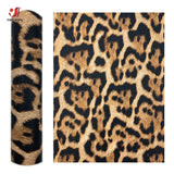 Leopard PU Leatherette Sewing Fabric Faux Leather DIY Craft Brooch Bow Handmade Earring Making Doll DIY Decor