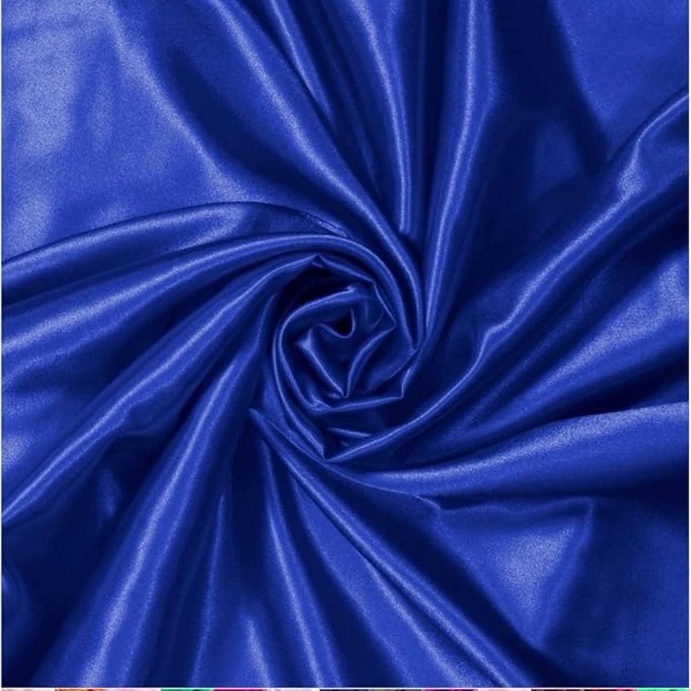 1m-7m Charmeuse Satin Fabric Silky & Shiny Cloth Fabric Shiny Upholstery Lining Drapery DIY Crafts Soft for Wedding Decorations