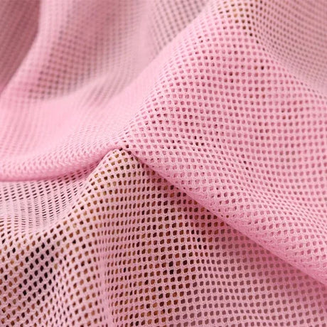 155x45cm 2x2 Low-stretch Mesh Fabric for Sewing Mosquito Net Curtain T-shirt Sportswear Knitted Lining Fabric Cloth Accessories