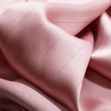 High End Bright Silk Striped Imitation Acetic Acid Fabric Satin Glossy Silk Smooth Drape Feeling Suit Dress Pants Fabric
