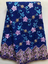 Wholesale Cotton African Lace Fabric 2023 High Quality Swiss Voile Lace Fabric Nigerian Dry Lace Fabrics With Stones Wedding Sew