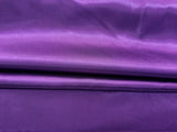 Solid Satin 58" Wide | 1Meter | 2Meters | 5Meters | Silky Charmeuse Scarf Craft DIY Fabric Purple