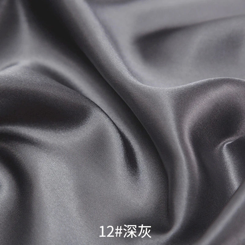 0.5m/1m/2m Satin Fabric Lining Soft and Shiny Silk-Like Material,for Clothing and Lining, Garments, DIY Craft, and Gift Wrapping