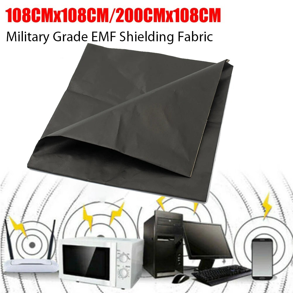 EMF Shielding Fabric Anti Radiation Protection Faraday Nickel Copper Faraday Fabric Protection Cloth Shielding Signals