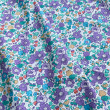 Betsy Floral 60S Tissun liberty Cotton Fabric For Kids Baby Sewing Cloth Dresses Skirt DIY Handmade Designer Patchwork Meter