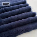 Purple Blue Colour Imitation Fox Fur Fabric 50*50CM For DIY Sewing Coat Homedecor Pillow Faux Fur Fabric