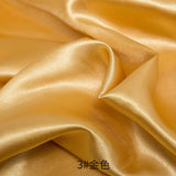 0.5m/1m/2m Satin Fabric Lining Soft and Shiny Silk-Like Material,for Clothing and Lining, Garments, DIY Craft, and Gift Wrapping