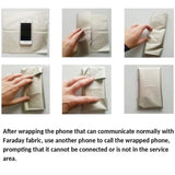 Faraday Fabric RFIDS Shielding Block WiFi/RF Anti-Radiation Conductive Magnetic Copper/Nickel EMF Cloth Anti Signal Interfer