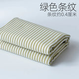 Home Furnishings Tablecloths Curtains Cushions Sofas Thickened Yarn Dyed Polyester Cotton Checkered Stripes Solid Colors Fabric