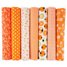 7Pcs 20" x 20" Cotton Fabric DIY Making Supplies Quilting Patchwork Fabric Fat Quarter Bundles DIY for Quilting Patchwork