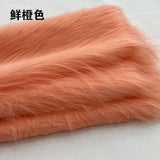 35Colours 12cm Imitation Plush Fur Fabric For DIY Photo Props chair decorative background Plush mat animal toy doll fabric