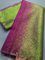 Nigerian Jacquard Lace Fabrics High Quality African Brocade Lace and Fabrics Luxury Party Dresses for Women Sewing,2.5Yards 4152