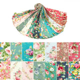 42 Jelly Roll Fabric 6.35 cm x 50 cm | Tampon Set - Jelly Roll for Quilting Various Fabrics - Pre-cut Cloth Quilt - Vintage Flow