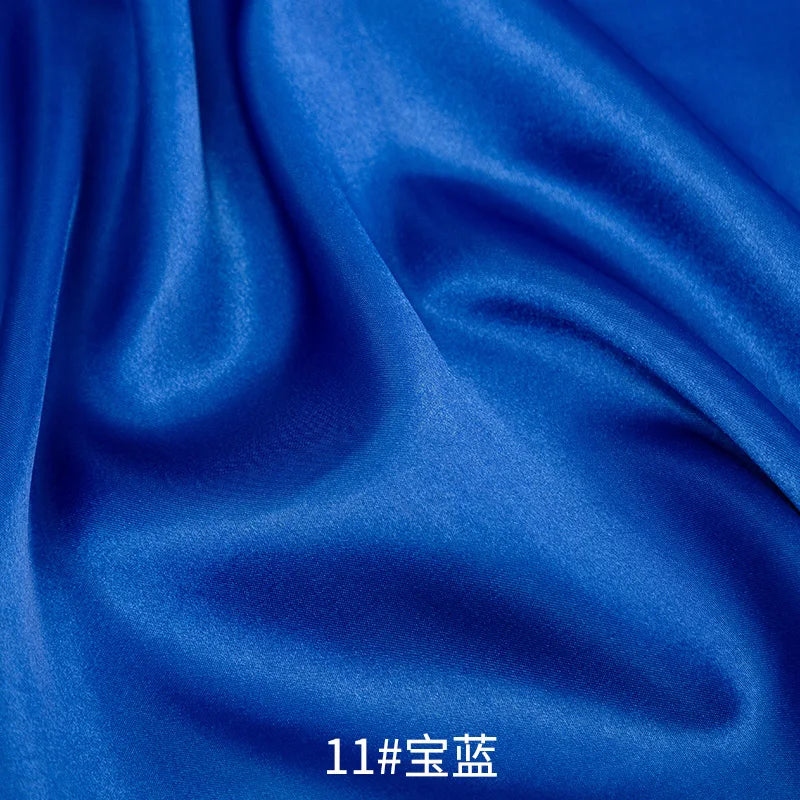 0.5m/1m/2m Satin Fabric Lining Soft and Shiny Silk-Like Material,for Clothing and Lining, Garments, DIY Craft, and Gift Wrapping