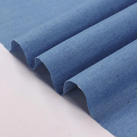 45x145CM Cotton Denim Fabric For Sewing Thin Soft Washing Cloth For DIY Dolls Clothing Jeans Dress Bag Cap Apron Crafts Material