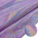 150cm*100cm Glitter Laser Polyester Fabric Iridescent Holographic Wedding Party Background Doll Clothing Decor Material DIY