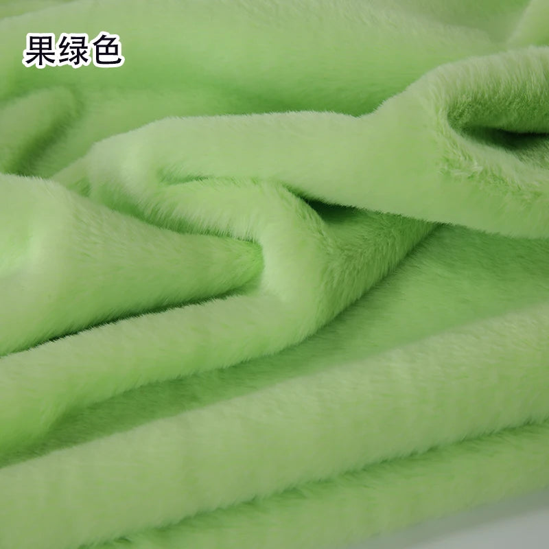 White Grey Colour Series 8mm imitation Rex rabbit Fur Fabric short plush fabric cabinet tablecloth display scarf cotton doll DIY