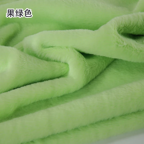 White Grey Colour Series 8mm imitation Rex rabbit Fur Fabric short plush fabric cabinet tablecloth display scarf cotton doll DIY
