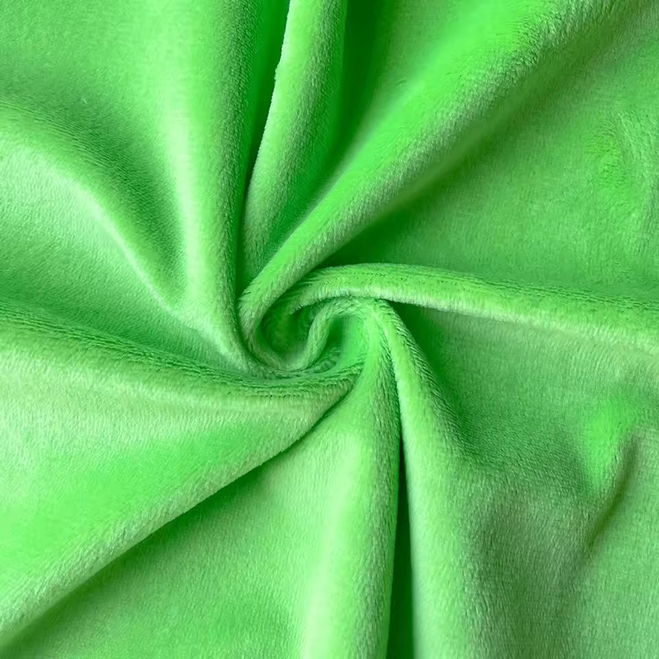 Crystal Sheen Plush Fabric Soft Velvet For DIY Pet Bed Pillowcase Kid Clothes Winter Clothes Home Textile Sewing Crafts Material