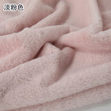 White Grey Colour Series 8mm imitation Rex rabbit Fur Fabric short plush fabric cabinet tablecloth display scarf cotton doll DIY