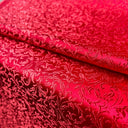 75x50cm Wheat Floral Pattern Damask Silk Satin Brocade Jacquard Fabric DIY Cheongsam Costume Upholstery Curtain Sewing Patchwork