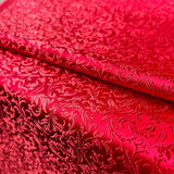 75x50cm Wheat Floral Pattern Damask Silk Satin Brocade Jacquard Fabric DIY Cheongsam Costume Upholstery Curtain Sewing Patchwork