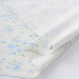Rural Style Pure Cotton Printed Fabric for Sewing Dresses Home Wear Children's Clothing Decorative Cloth Handmade DIY Fabrics