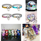20*120CM Roll Hologram Iridescent Rainbow Laser PU Leather Fabric Craft Cloth DIY Handmade Color Change