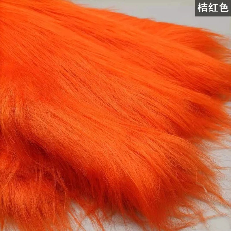 35Colours 12cm Imitation Plush Fur Fabric For DIY Photo Props chair decorative background Plush mat animal toy doll fabric