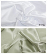 0.5m/1m/2m Satin Fabric Lining Soft and Shiny Silk-Like Material,for Clothing and Lining, Garments, DIY Craft, and Gift Wrapping