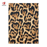 Leopard PU Leatherette Sewing Fabric Faux Leather DIY Craft Brooch Bow Handmade Earring Making Doll DIY Decor