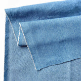 70x45CM Vintage Cotton Blue Denim Fabric Light Thin Soft Cloth For DIY Dolls Clothing Jeans Dress Bag Cap Apron Crafts Material