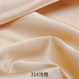 0.5m/1m/2m Satin Fabric Lining Soft and Shiny Silk-Like Material,for Clothing and Lining, Garments, DIY Craft, and Gift Wrapping