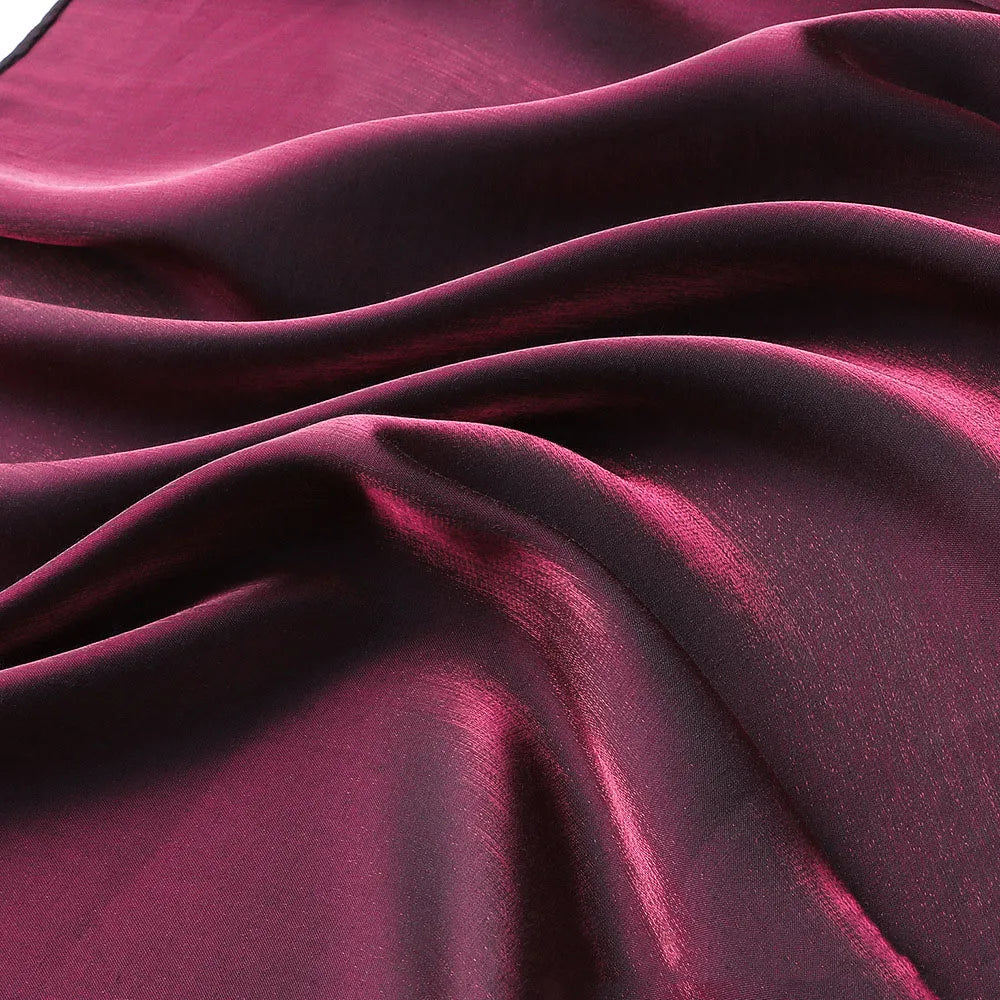 100x150cm Two-tone Mercerized Satin Fabric For Sewing Silky Skirt Dress Shirt Handmade DIY Patchwork Background Decoration Cloth