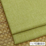 100cm*148cm Solid Color Thick Coarse Linen Sofa Fabric Cotton and Linen Curtain Tablecloth DIY Polyester Linen Fabric 400-500g/m