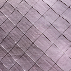 Sachi Silk Fabric - Solid Quilted Small Diamond, 54" Width (1 Yard)