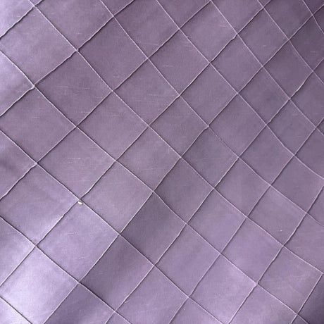 Sachi Silk Fabric - Solid Quilted Small Diamond, 54" Width (1 Yard)