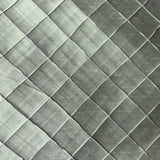 Sachi Silk Fabric - Solid Quilted Small Diamond, 54" Width (1 Yard)