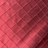 Sachi Silk Fabric - Solid Quilted Small Diamond, 54" Width (1 Yard)