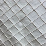 Sachi Silk Fabric - Solid Quilted Small Diamond, 54" Width (1 Yard)