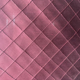 Sachi Silk Fabric - Solid Quilted Small Diamond, 54" Width (1 Yard)