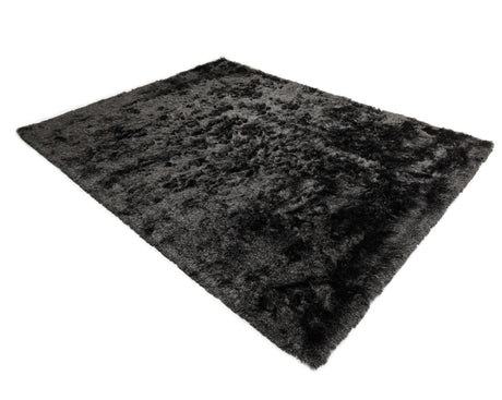 Brisa Shag Viscose Polyester Fabric - Salt & Pepper, Shag, 7'6" X 10'3" (1 Piece)