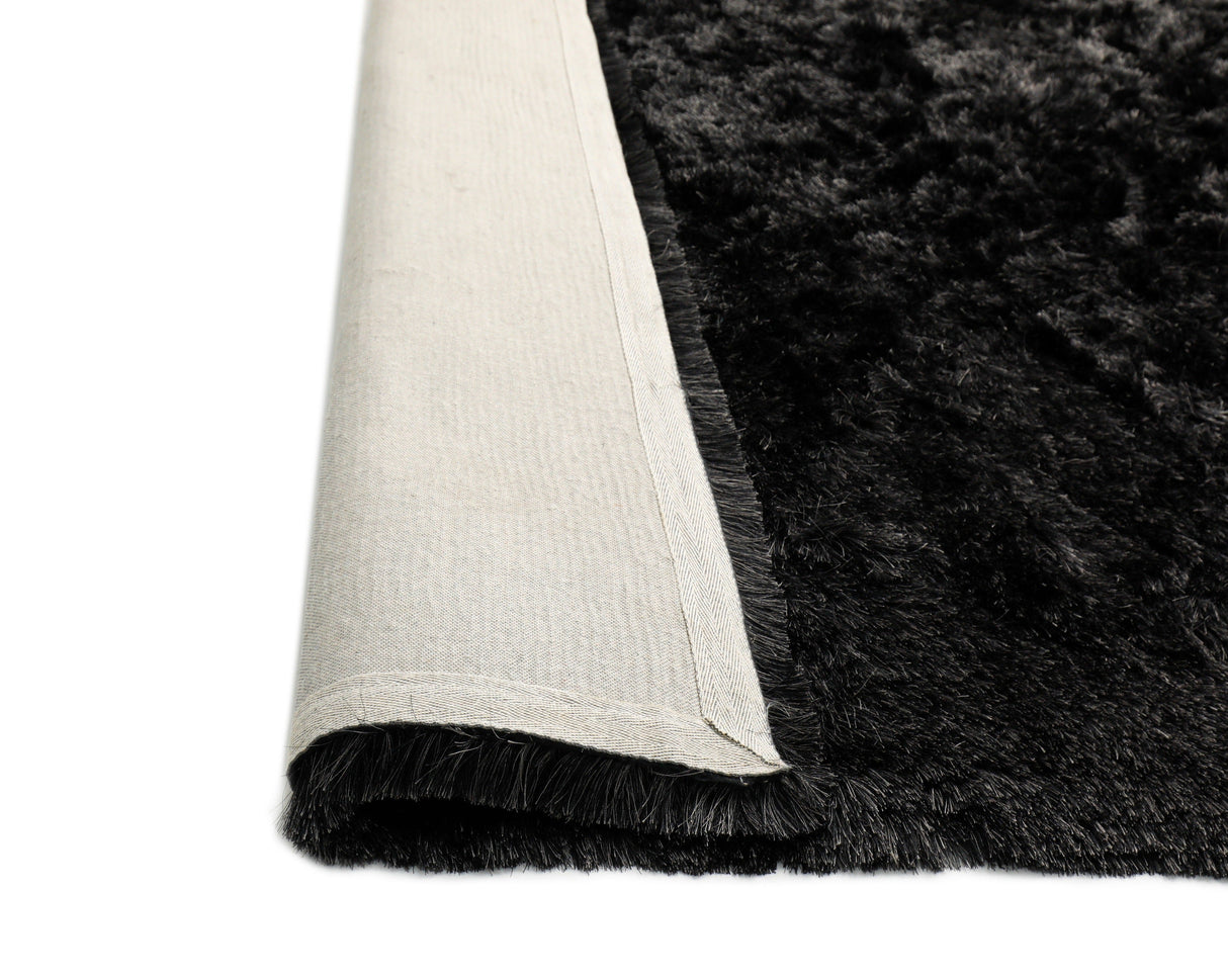 Brisa Shag Viscose Polyester Fabric - Salt & Pepper, Shag, 7'6" X 10'3" (1 Piece)