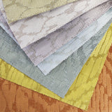 Blane Fabric All Over Chenille On Linen Look - Tribal Pattern, 56" Width (Sample Book)