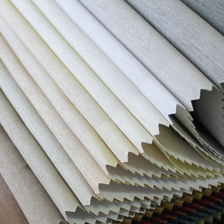 Caprice Faux Silk Fabric - Solid Dupioni Texture, 58" Width (Sample Book)